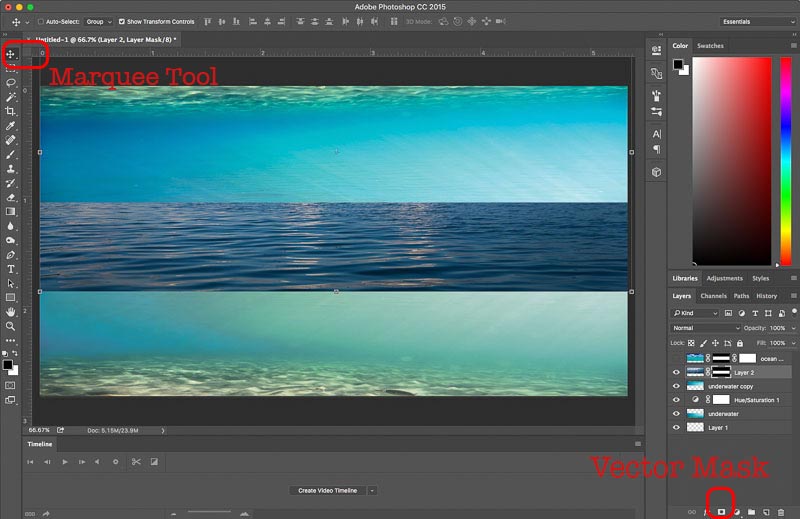 Photoshop Tutorial Create Fantasy Seascape Stock Photo Composites