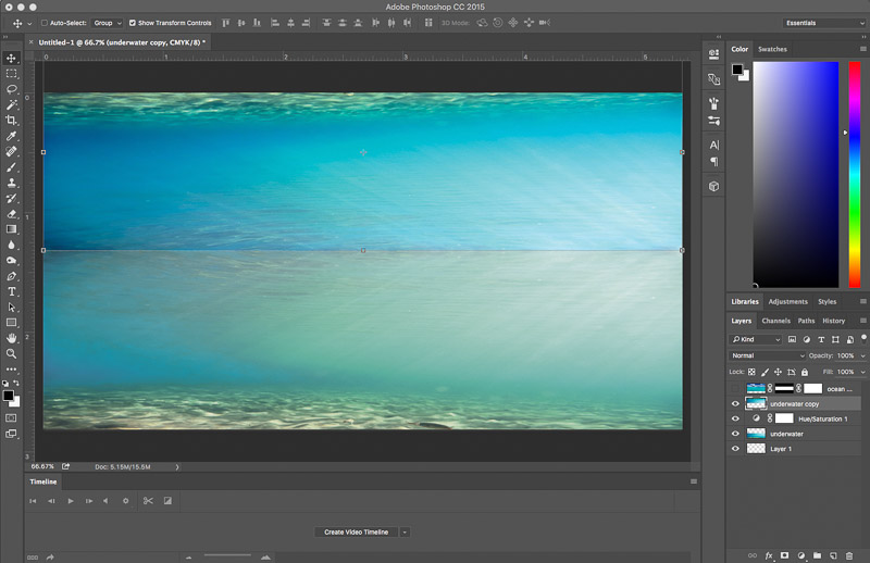 Photoshop Tutorial Create Fantasy Seascape Stock Photo Composites