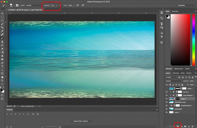 Photoshop Tutorial Create Fantasy Seascape Stock Photo Composites