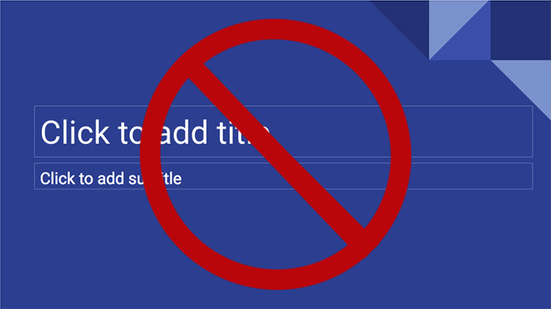 slide decks
