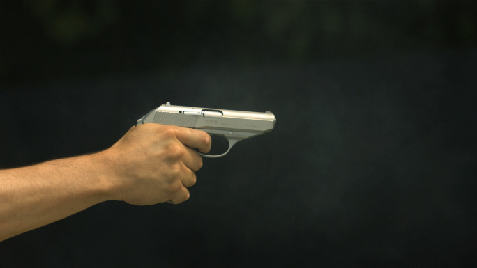 Small Gun Fire Stock Photo Small Gun Fire Stock Photo