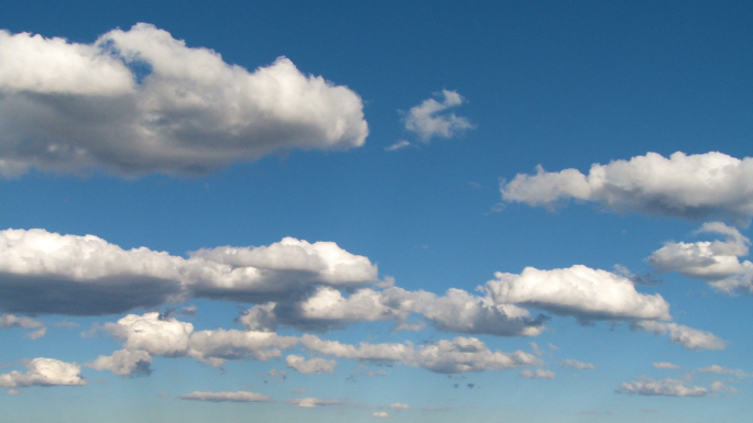 Perfect Blue Sky and Clouds