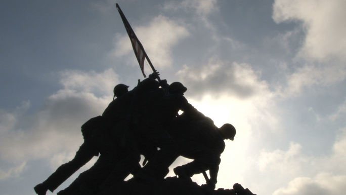 Iwo Jima Memorial in Arlington